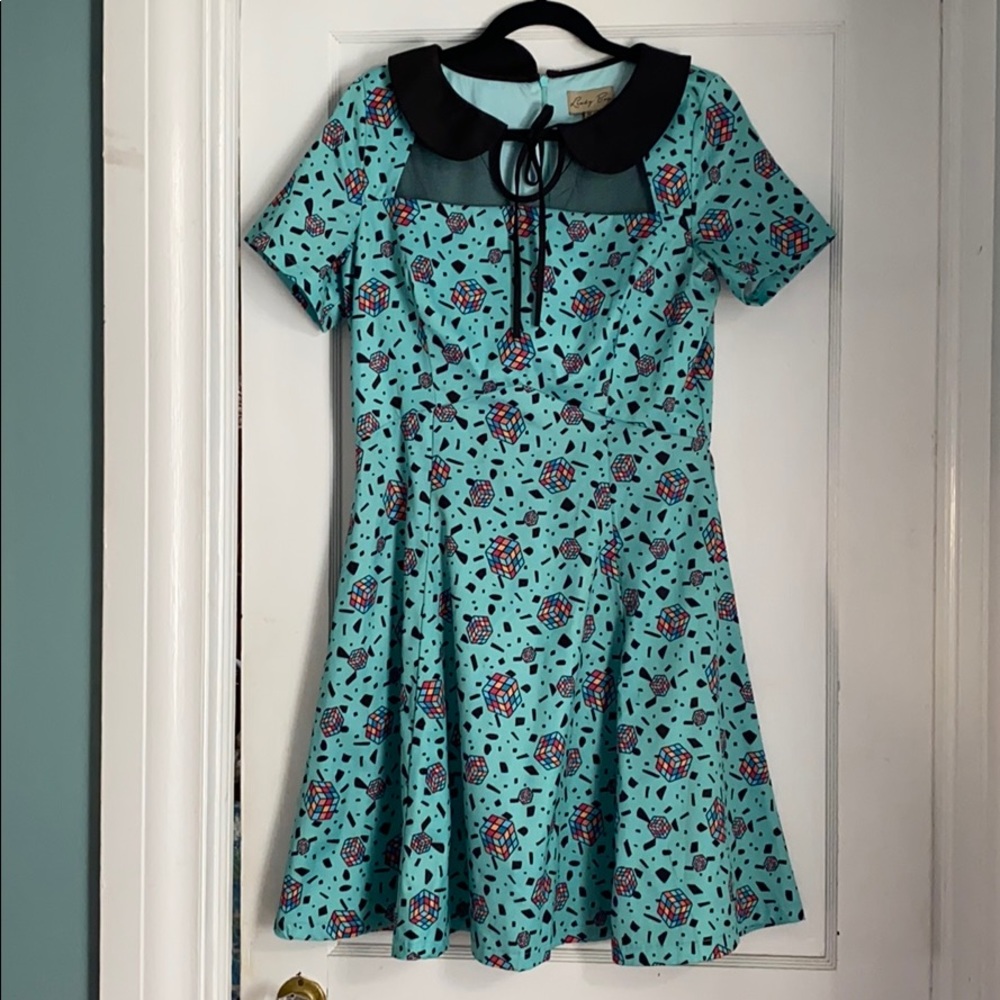 Lindy Bop Rubik’s Cube Dress